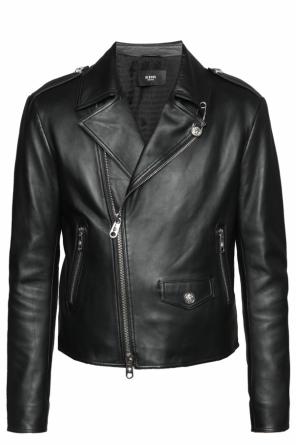 Leather biker jacket, zdjęcie 1 Leather biker jacket od Versace Versus
